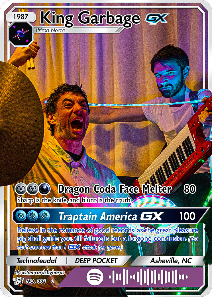 KG "GOTTA TRASH 'EM ALL" CARD