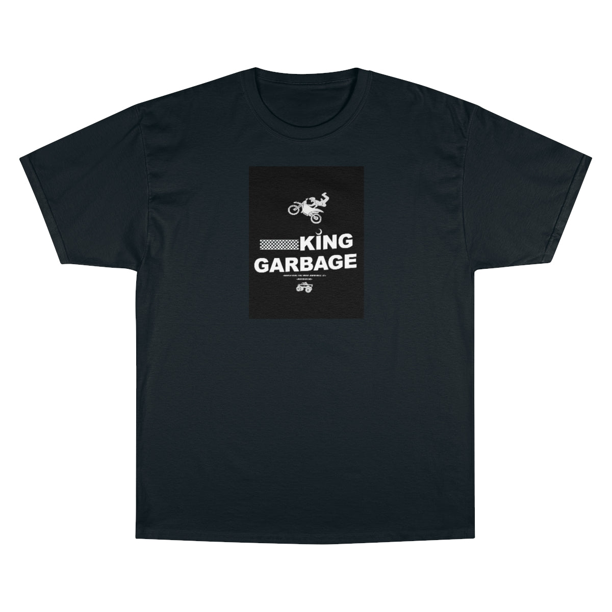 KING GARBAGE LIMITED EDITION GHOST RIDE Champion T Shirt